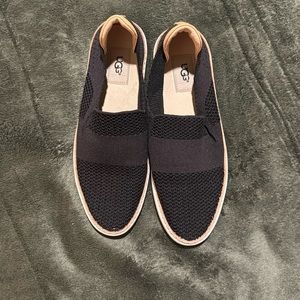 UGG black slip ons